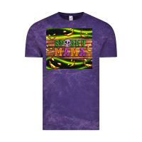 Cloud Purple Spooky mama Vintage Tee - Artiststas