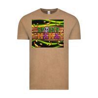 Vintage Coffee Spooky mama Vintage Tee - Artiststas