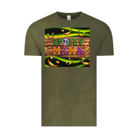 Vintage Olive Spooky mama Vintage Tee - Artiststas