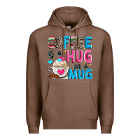 Chestnut coffee is a hug in a Premium Hoodie - Zillion Design Studio