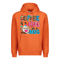 Carrot coffee is a hug in a Premium Hoodie - Zillion Design Studio