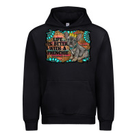 Black life is better with a frenchie Urban Hoodie - RanaPortraitStore