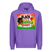 Purple black mother leader Premium Hoodie - Zillion Design Studio