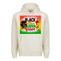 Oatmeal Heather black mother leader Premium Hoodie - Zillion Design Studio