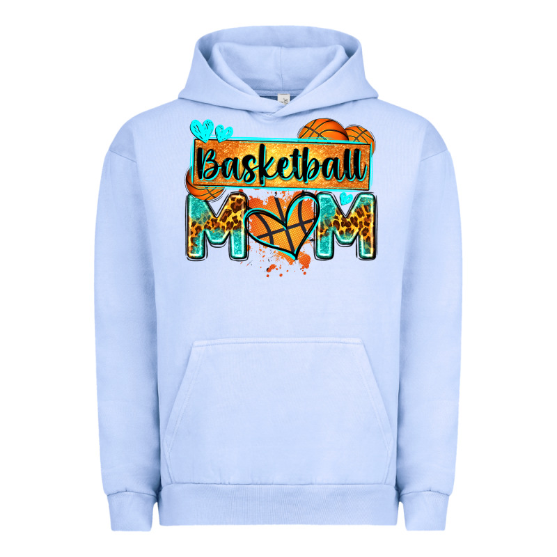 Basketball Mom With Leopard Urban Hoodie by Zillion Design Studio | Teevron