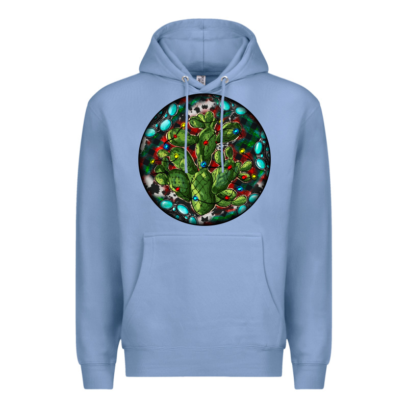 Christmas Santa Claus Round Premium Hoodie by RanaPortraitStore | Teevron
