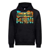 Black basketball mini with leopard Urban Hoodie - Zillion Design Studio
