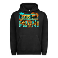 Pigment Black basketball mini with leopard Urban Hoodie - Zillion Design Studio