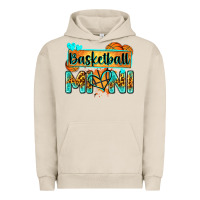 Pigment French Oak basketball mini with leopard Urban Hoodie - Zillion Design Studio