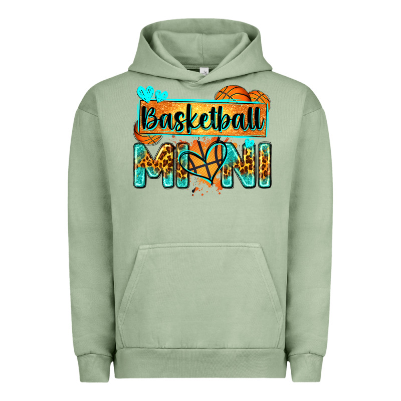Basketball Mini With Leopard Urban Hoodie by Zillion Design Studio | Teevron