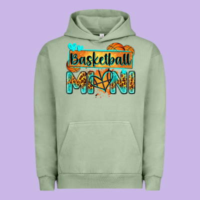 Basketball Mini With Leopard Urban Hoodie Designed By Zillion Design Studio