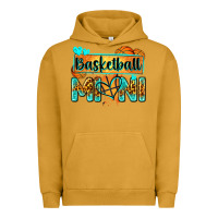 Pigment Peanut Butter basketball mini with leopard Urban Hoodie - Zillion Design Studio