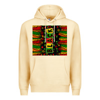 Pina Colada black license letters Premium Hoodie - Zillion Design Studio