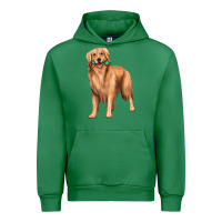Emerald golden retriever with toys Urban Hoodie - texasbilliewilder