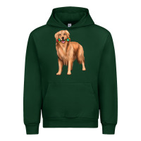 Forest Green golden retriever with toys Urban Hoodie - texasbilliewilder