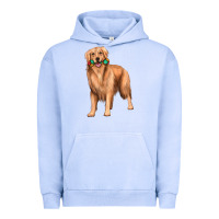 Pigment Grape Ice golden retriever with toys Urban Hoodie - texasbilliewilder