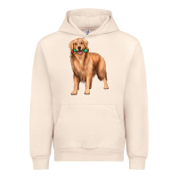 Sandshell golden retriever with toys Urban Hoodie - texasbilliewilder