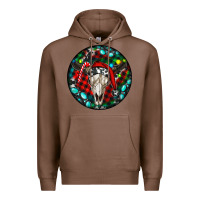 Chestnut Christmas skull Premium Hoodie - RanaPortraitStore