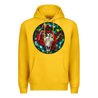 Lemon Christmas skull Premium Hoodie - RanaPortraitStore