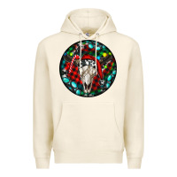 Tofu Christmas skull Premium Hoodie - RanaPortraitStore