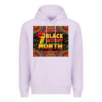 Lilac black history month Premium Hoodie - Zillion Design Studio