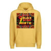 Antique Gold black history month Premium Hoodie - Zillion Design Studio
