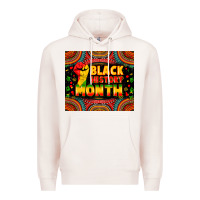 Pale Pink black history month Premium Hoodie - Zillion Design Studio