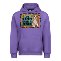 Tulip life is better with a beagle Urban Hoodie - RanaPortraitStore