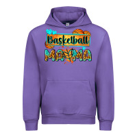 Tulip basketball mama with leopard Urban Hoodie - Zillion Design Studio