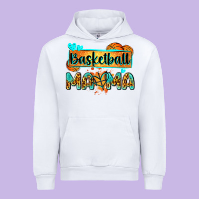 Basketball Mama With Leopard Urban Hoodie Designed By Zillion Design Studio