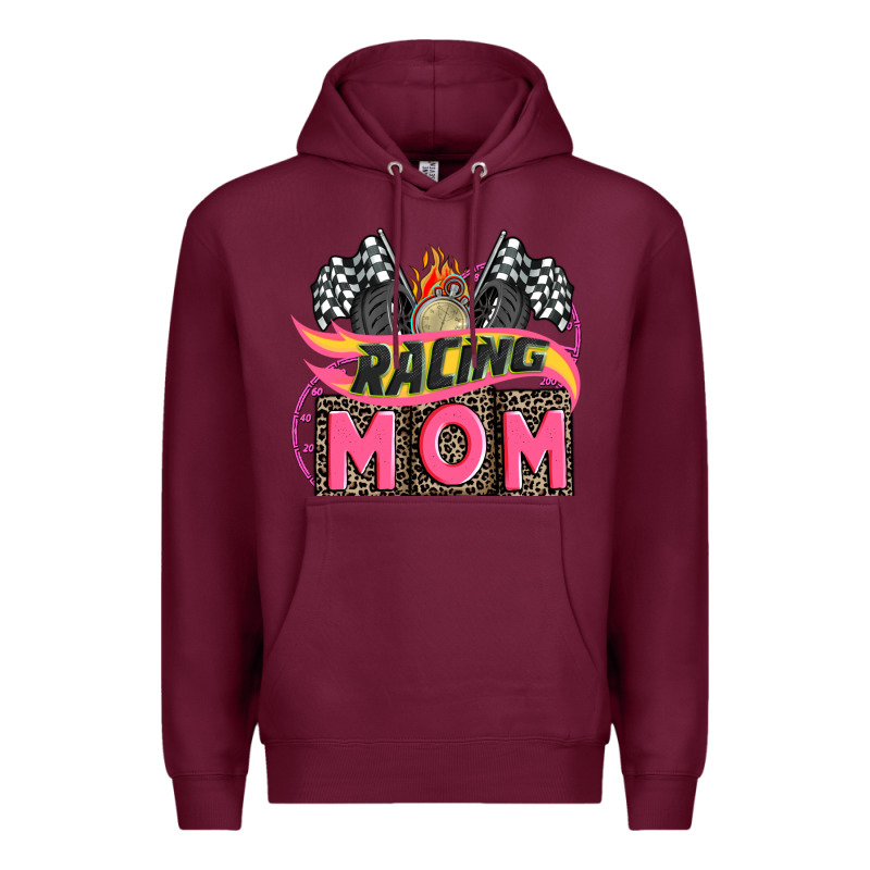 Racing Mom With Racing Oto Equipment Premium Hoodie by AdoDesignShop | Teevron