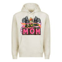 Oatmeal Heather racing mom with racing oto equipment Premium Hoodie - AdoDesignShop