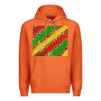 Carrot african colors leopard Premium Hoodie - Zillion Design Studio