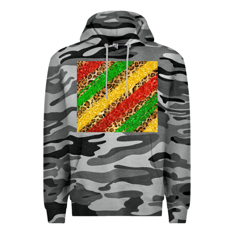 African Colors Leopard Premium Hoodie by Zillion Design Studio | Teevron