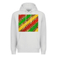 Dove Grey african colors leopard Premium Hoodie - Zillion Design Studio