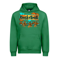 Emerald basketball grandma with leopard Urban Hoodie - Zillion Design Studio