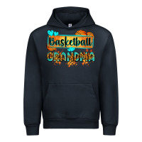 Navy basketball grandma with leopard Urban Hoodie - Zillion Design Studio