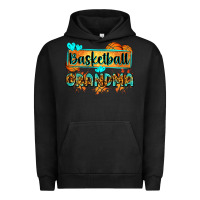 Pigment Black basketball grandma with leopard Urban Hoodie - Zillion Design Studio