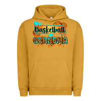 Pigment Peanut Butter basketball grandma with leopard Urban Hoodie - Zillion Design Studio