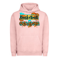 Pigment Salmon basketball grandma with leopard Urban Hoodie - Zillion Design Studio