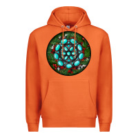 Carrot Christmas Round Turquoise Gemstone Premium Hoodie - RanaPortraitStore