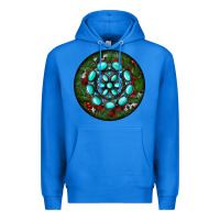 True Royal Christmas Round Turquoise Gemstone Premium Hoodie - RanaPortraitStore