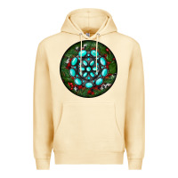 Pina Colada Christmas Round Turquoise Gemstone Premium Hoodie - RanaPortraitStore