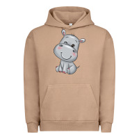 Pigment Burro hippo Urban Hoodie - texasbilliewilder