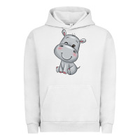 Pigment Lunar Rock hippo Urban Hoodie - texasbilliewilder