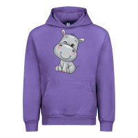 Tulip hippo Urban Hoodie - texasbilliewilder