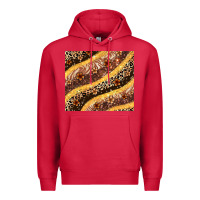 Cardinal melanin leopard glitter Premium Hoodie - Zillion Design Studio
