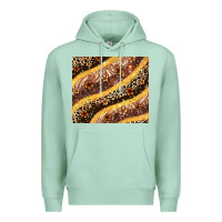 Seafoam melanin leopard glitter Premium Hoodie - Zillion Design Studio