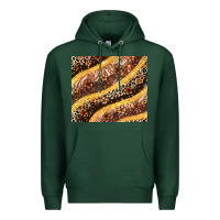 Sports Green melanin leopard glitter Premium Hoodie - Zillion Design Studio