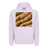 Lilac melanin leopard glitter Premium Hoodie - Zillion Design Studio